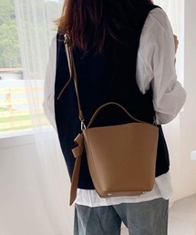 ワンハンドルレザー2wayバッグ