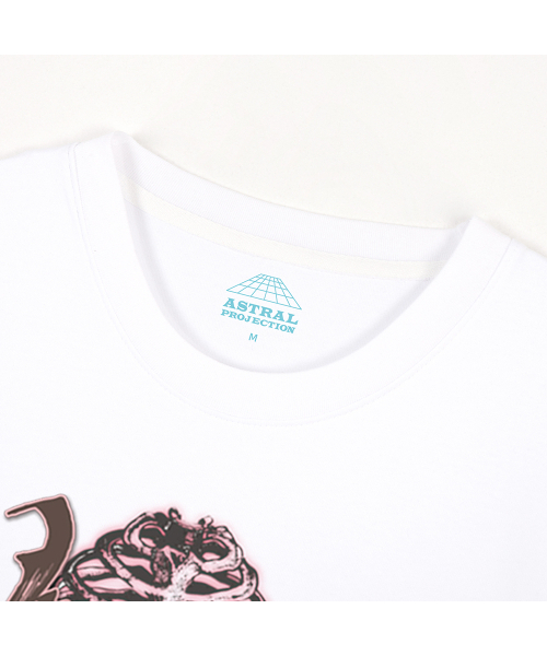 ASTRAL PROJECTION（アストラルプロジェクション）の「イナー スペース オーバーサイズ ロングスリーブ Tシャツ_ホワイト（Tシャツ/カットソー・メンズ・その他・LARGE/MEDIUM/X-LARGE/XX-LARGE）」の3枚目の写真