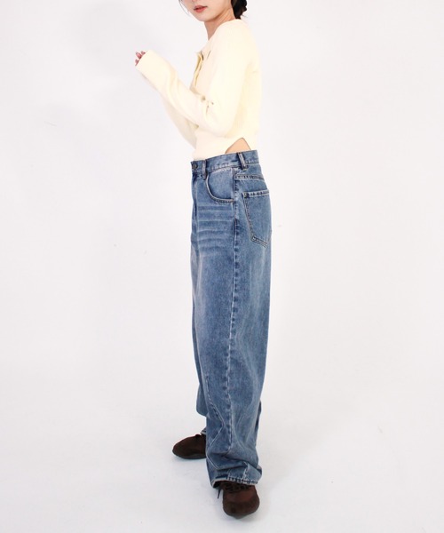 Reurie'(レウリィ)の「ポロボディースーツ シンプル カジュアル 春 秋 トップス ノームコア(Tシャツ/カットソー・レディース・アイボリー/ブラック/グレー・FREE)」の22枚目の写真