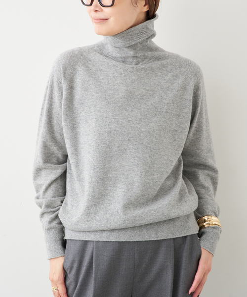 CAPRI タートルネック プルオーバー（ニット/セーター）｜capri