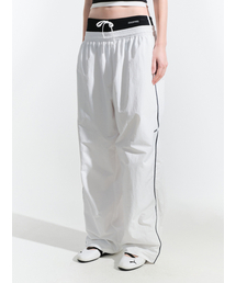 grove（グローブ）の「RYAN WOVEN PANTS (WHITE)（スウェットパンツ）」