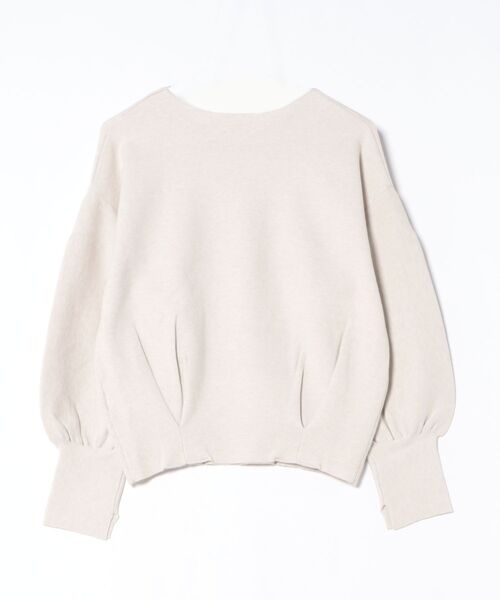 Q（キュー）の「やわもちぽわんニット（ニット/セーター・レディース・ベージュ/レッド/ブラック・MEDIUM）」の7枚目の写真