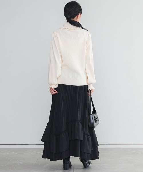 somari imagination(ソマリ イマジネーション)の「『ティアードプリーツスカート』(スカート・レディース・ブルー/ブラック・FREE)」の17枚目の写真