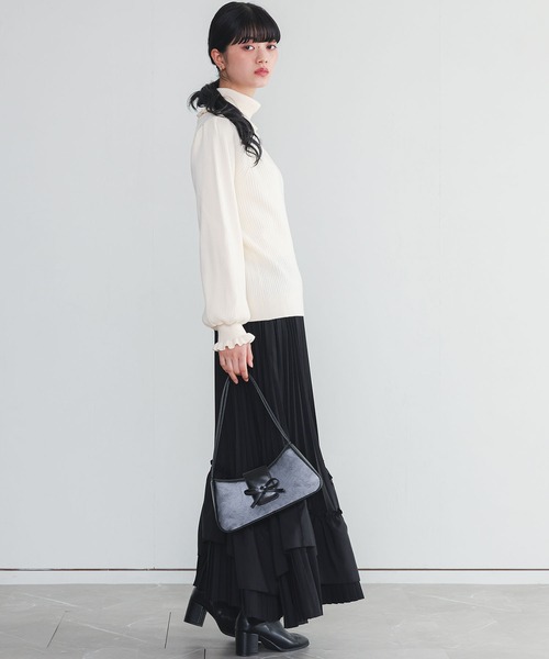 somari imagination(ソマリ イマジネーション)の「『ティアードプリーツスカート』(スカート・レディース・ブルー/ブラック・FREE)」の18枚目の写真