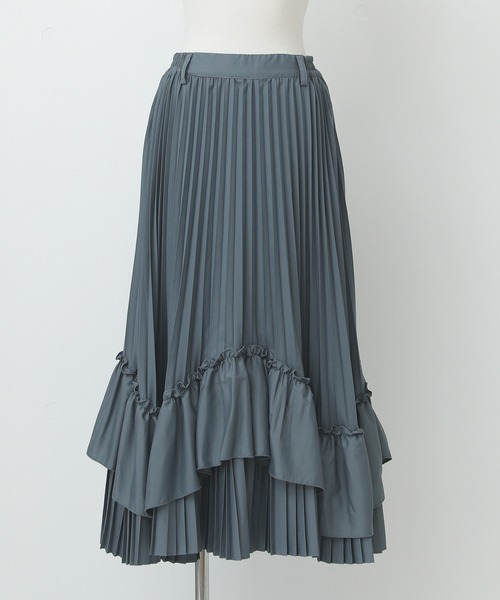 somari imagination(ソマリ イマジネーション)の「『ティアードプリーツスカート』(スカート・レディース・ブルー/ブラック・FREE)」の19枚目の写真