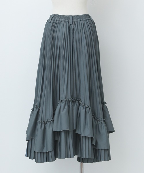 somari imagination(ソマリ イマジネーション)の「『ティアードプリーツスカート』(スカート・レディース・ブルー/ブラック・FREE)」の21枚目の写真