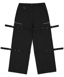 GODASHIN（ゴダシン）の「Square Ring Belt Pants (Black)（その他パンツ）」