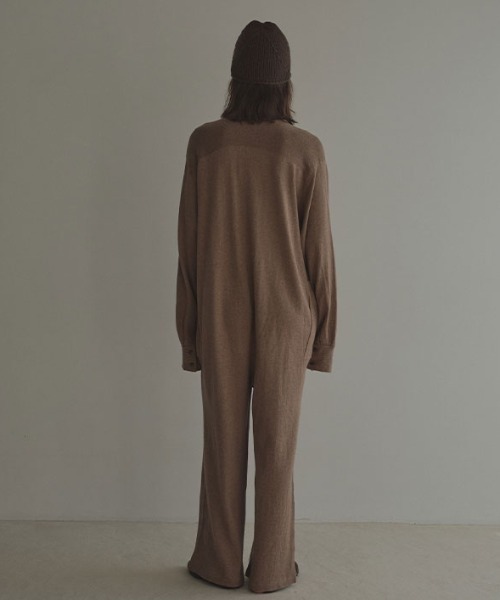 セール】ハイゲージニットオールインワン（つなぎ/オールインワン