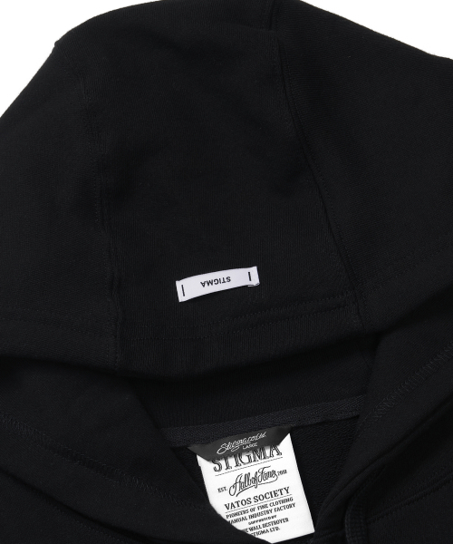 STIGMA(スティグマ)の「ML CROP ZIP-UP BLACK(パーカー・メンズ・その他・MEDIUM/LARGE/X-LARGE)」の3枚目の写真
