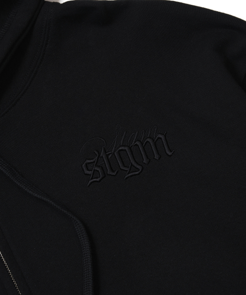 STIGMA(スティグマ)の「ML CROP ZIP-UP BLACK(パーカー・メンズ・その他・MEDIUM/LARGE/X-LARGE)」の5枚目の写真