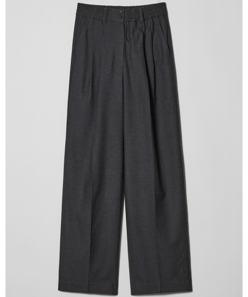 LENUEE（ルヌイ）の「Wool buttoned banding pants - Dim grey（その他パンツ・レディース・その他・MEDIUM/SMALL）」の3枚目の写真