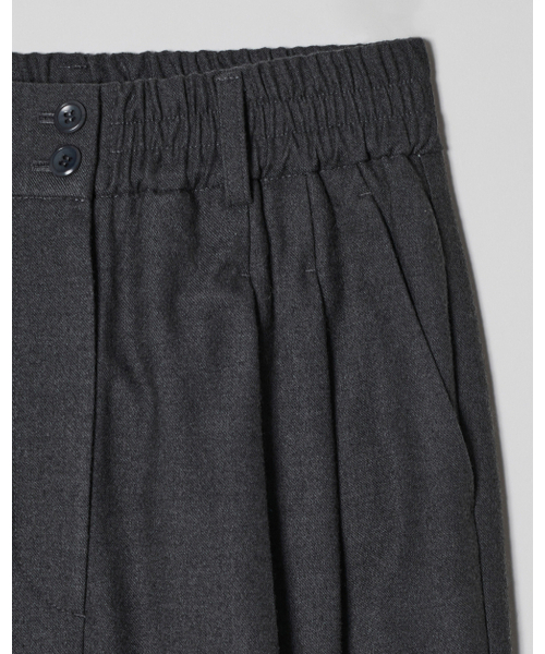 LENUEE（ルヌイ）の「Wool buttoned banding pants - Dim grey（その他パンツ・レディース・その他・MEDIUM/SMALL）」の5枚目の写真