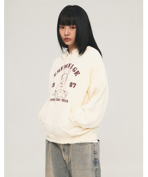 [Mmlg] MELGE ENJOYING MUSIC HOODIE (NATURAL SOAP)