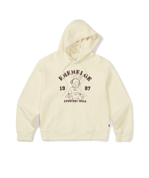 MMLG（エムエムエルジー）の「[Mmlg] MELGE ENJOYING MUSIC HOODIE (NATURAL SOAP)（パーカー・レディース・その他・SMALL/MEDIUM/LARGE/X-LARGE）」の2枚目の写真