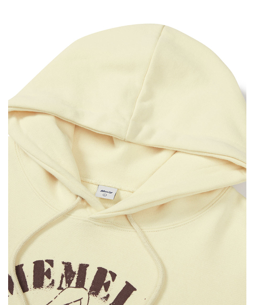 MMLG（エムエムエルジー）の「[Mmlg] MELGE ENJOYING MUSIC HOODIE (NATURAL SOAP)（パーカー・レディース・その他・SMALL/MEDIUM/LARGE/X-LARGE）」の4枚目の写真