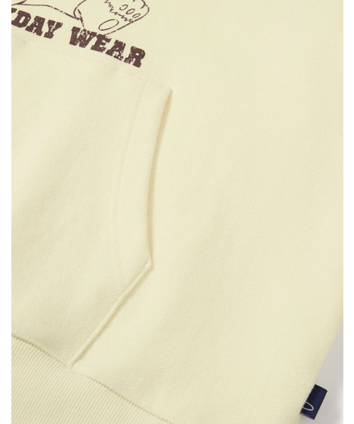 MMLG（エムエムエルジー）の「[Mmlg] MELGE ENJOYING MUSIC HOODIE (NATURAL SOAP)（パーカー・レディース・その他・SMALL/MEDIUM/LARGE/X-LARGE）」の6枚目の写真