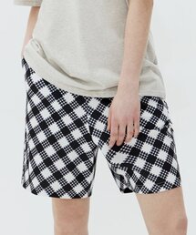 ダイヤモンドバンディングショーツ (ブラック)