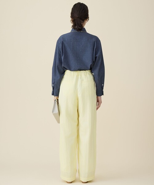 自由区(ジユウク)の「ヴィンテージツイルナイロン パンツ(その他パンツ・レディース・ブラック系/黄土色系/イエロー系・32)」の14枚目の写真