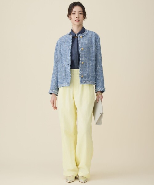 自由区(ジユウク)の「ヴィンテージツイルナイロン パンツ(その他パンツ・レディース・ブラック系/黄土色系/イエロー系・32)」の15枚目の写真