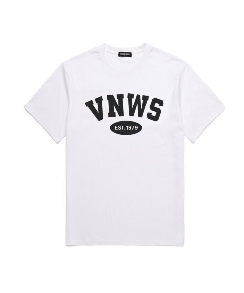 VANNWORKS(バンワークス)の「VNWS アーチロゴ 半袖Tシャツ (VS0011) ホワイト_ブラック(Tシャツ/カットソー・レディース・その他・XX-LARGE/LARGE/MEDIUM/SMALL/X-LARGE)」の1枚目の写真