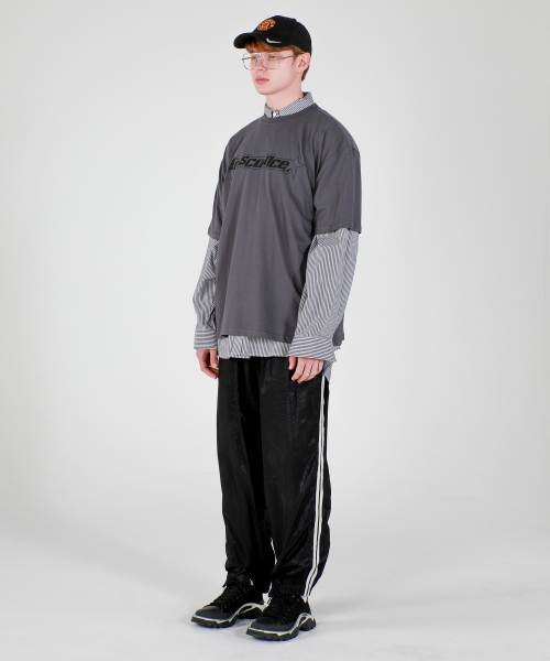 ESN(イーエスエヌ)の「エイシッドロゴオーバーサイズTシャツグレー(Tシャツ/カットソー・メンズ・その他・LARGE/MEDIUM)」の3枚目の写真