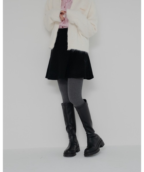 jumelle（ジュメロ）の「フレアミニスカート（スカート・レディース・ブラック・FREE）」の6枚目の写真