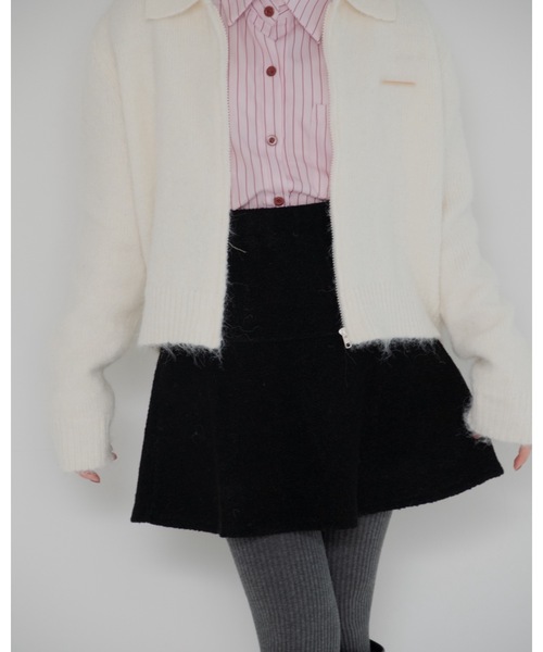 jumelle（ジュメロ）の「フレアミニスカート（スカート・レディース・ブラック・FREE）」の8枚目の写真