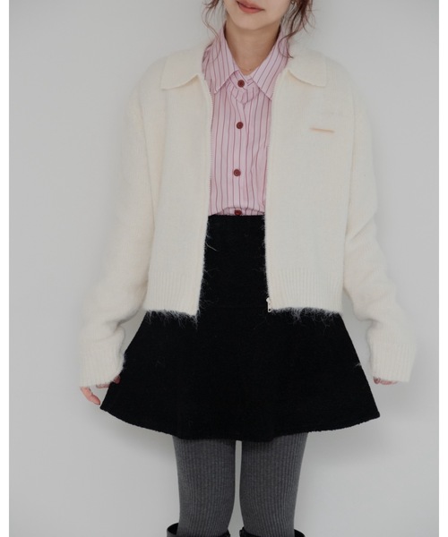 jumelle（ジュメロ）の「フレアミニスカート（スカート・レディース・ブラック・FREE）」の9枚目の写真