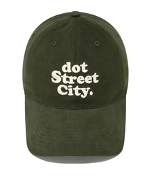 HEBERET（ヘベレット）の「DOT Washed Embroidered Ball Cap - Green（キャップ）」