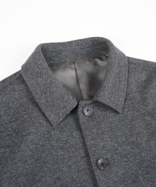 BIRBANTE(ビルバンテ)の「ウールブレンドブルゾンジャケット - グレー(ブルゾン・メンズ・グレー・MEDIUM/LARGE/X-LARGE)」の3枚目の写真