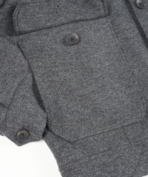 BIRBANTE(ビルバンテ)の「ウールブレンドブルゾンジャケット - グレー(ブルゾン・メンズ・グレー・MEDIUM/LARGE/X-LARGE)」の5枚目の写真