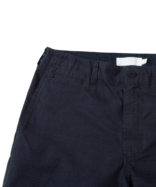 OLDBE(オールドビー)の「VTG フラットフロントオフィサーチノ ダークネイビー(その他パンツ・メンズ・その他・1/2/3/4)」の2枚目の写真