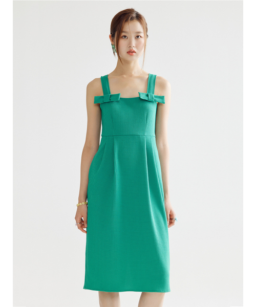 BOMNAL BOUTIQUE(ボムナルブティック)の「マーメイドミディドレス _ グリーン(ワンピース・レディース・その他・SMALL/MEDIUM)」の2枚目の写真