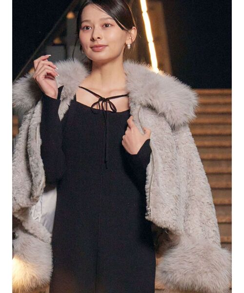 セール】ビッグカラーエコファージャケット（その他アウター