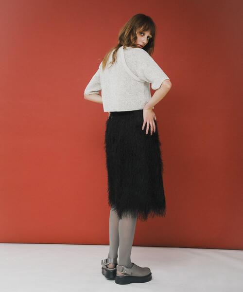 LAATO（ラート）の「fringe culottes（その他パンツ・レディース・オフホワイト/ブラック・FREE）」の19枚目の写真