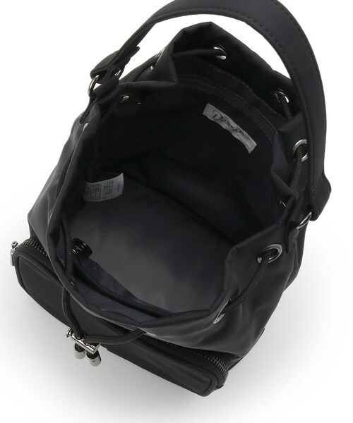 Dessin(デッサン)の「【2WAY/軽量】巾着ショルダーバッグ(ショルダーバッグ・レディース・ライトブルー/ブラック・00)」の14枚目の写真