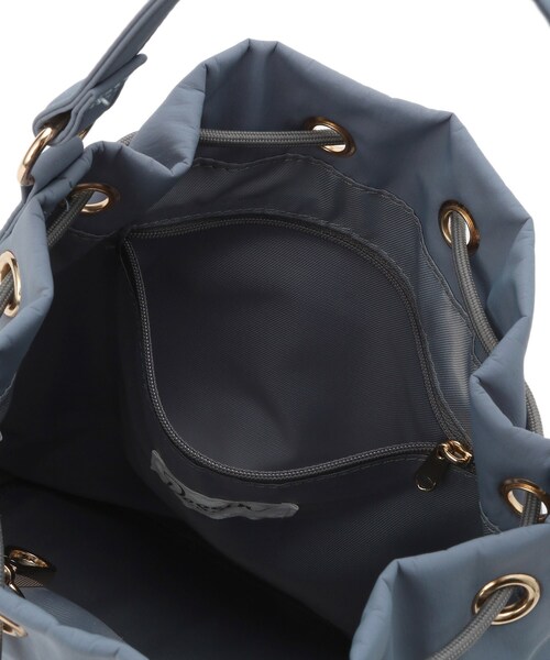 Dessin(デッサン)の「【2WAY/軽量】巾着ショルダーバッグ(ショルダーバッグ・レディース・ライトブルー/ブラック・00)」の16枚目の写真
