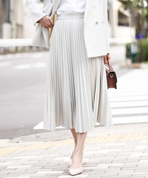 MK MICHEL KLEIN（エムケーミッシェルクラン）の「プリーツデザインスカート/洗える（スカート）」