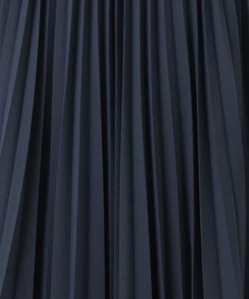 MK MICHEL KLEIN（エムケーミッシェルクラン）の「[洗える]プリーツデザインスカート（スカート・レディース・ネイビー/ベージュ・38）」の6枚目の写真