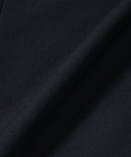 ATON(エイトン)の「ATON / ウールトロピカル ノーカラー ジャケット(ノーカラージャケット・レディース・ネイビー/ブラック・02/01)」の22枚目の写真