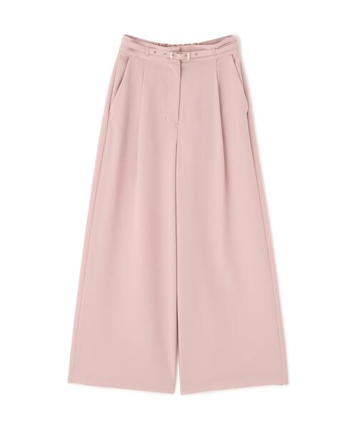 NATURAL BEAUTY BASIC(ナチュラルビューティーベーシック)の「◇ベルテッドタックワイドパンツ(その他パンツ・レディース・ピンク/ベージュ/ブラック・P/S/MEDIUM)」の21枚目の写真