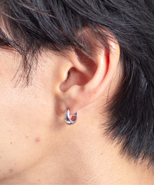 TOMWOOD/トムウッド】Ice Huggie シルバー ピアス ユニセックス