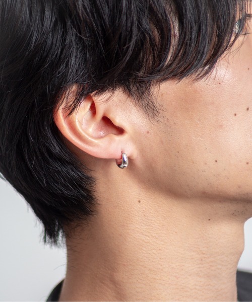 TOMWOOD/トムウッド】Ice Huggie シルバー ピアス ユニセックス