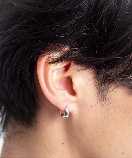 TOMWOOD/トムウッド】Ice Huggie シルバー ピアス ユニセックス