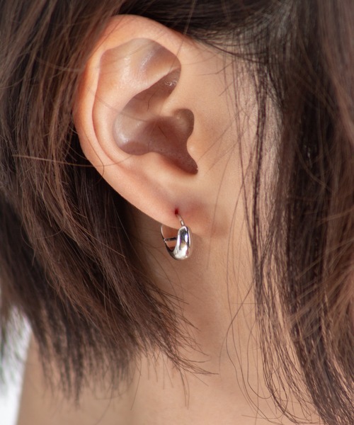 TOMWOOD/トムウッド】Ice Huggie シルバー ピアス ユニセックス