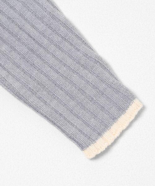 URBAN RESEARCH Sonny Label(アーバンリサーチサニーレーベル)の「ワイドリブ切替えニット(ニット/セーター・レディース・ピンク/オフホワイト/グレー/ブルー・FREE)」の22枚目の写真