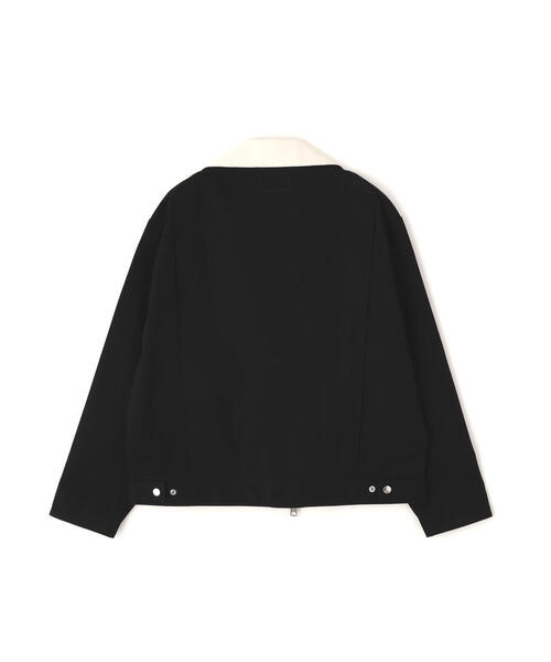 schott(ショット)の「Schott×DICKIES/ショット×ディッキーズ/LEATHER COMB. DOUBLE RIDERS/レザーコンビ ダブルライダース(ブルゾン・メンズ・ブラック系その他/ブラック・M/L/XL)」の16枚目の写真