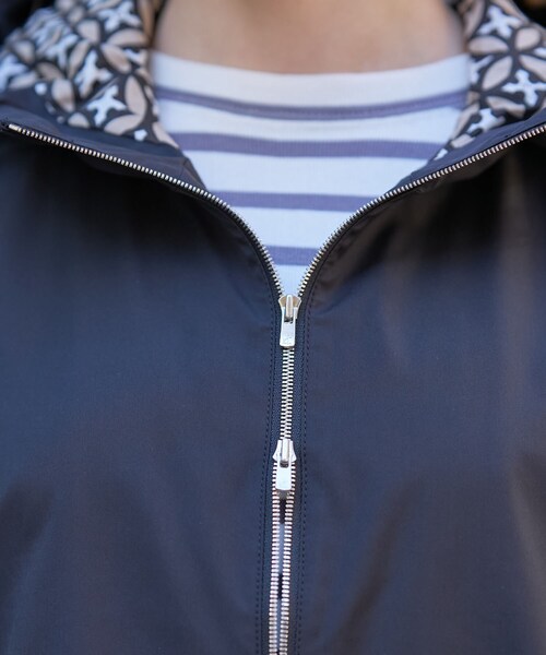 DRESSTERIOR（ドレステリア）の「【撥水素材】フーテッドツイルコート（その他アウター・レディース・ベージュ/ブラック・38/36/34）」の16枚目の写真