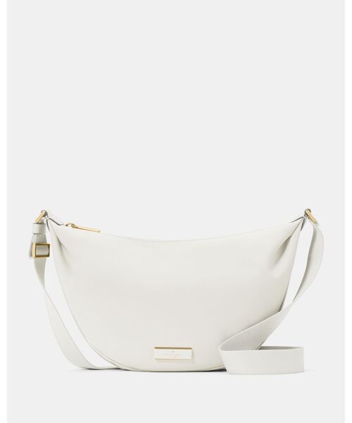 kate spade new york(ケイトスペード ニューヨーク)の「カーター ナイロン ミディアム スリング バッグ(ショルダーバッグ・レディース・ホワイト・ONESIZE)」の1枚目の写真