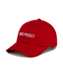 ONRIDPROJECT（オンリードプロジェクト）の「エッセンシャルロゴボールキャップ - レッド（キャップ）」